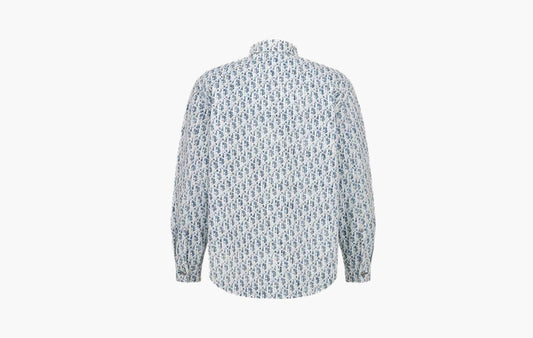 Overshirt Cotton Denim "Blue/White"