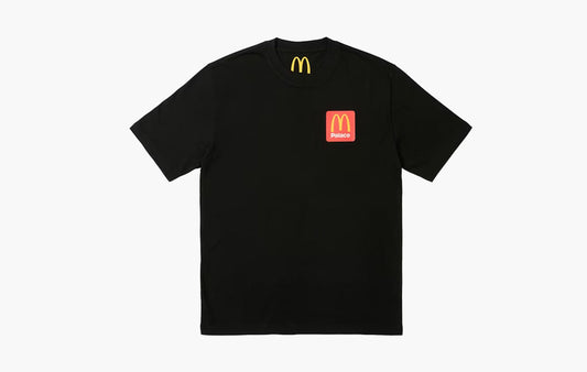 Palace x McDonald's Description T-shirt "Black"