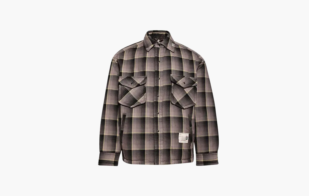 Check Puffer Shirts "Yellow"