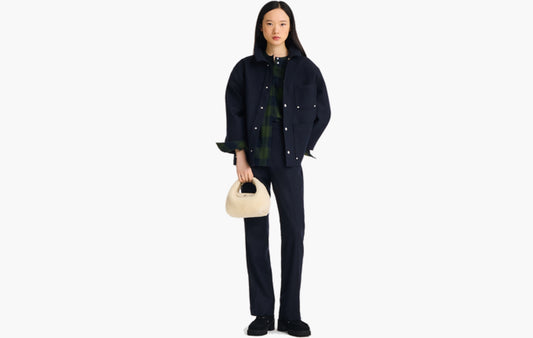 Le Pliage Xtra XS Handbag Leather "Ecru"