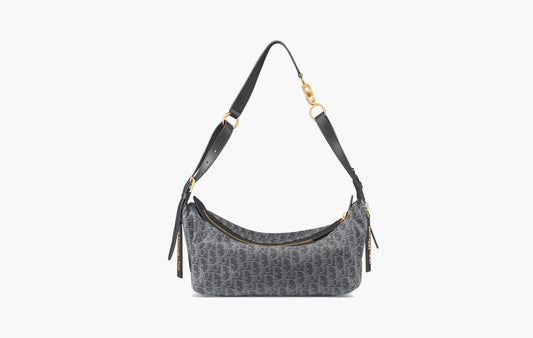 Medium D-Journey Bag "Gray Denim"