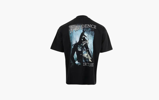 Cof Cut-Up Oversized T-Shirt "Black/Black"