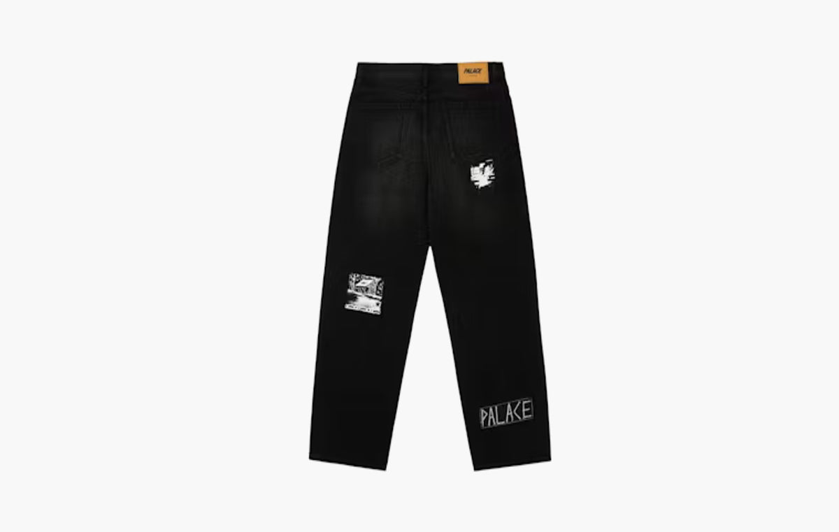 P90 Baggy Jean "Patch Up Black"