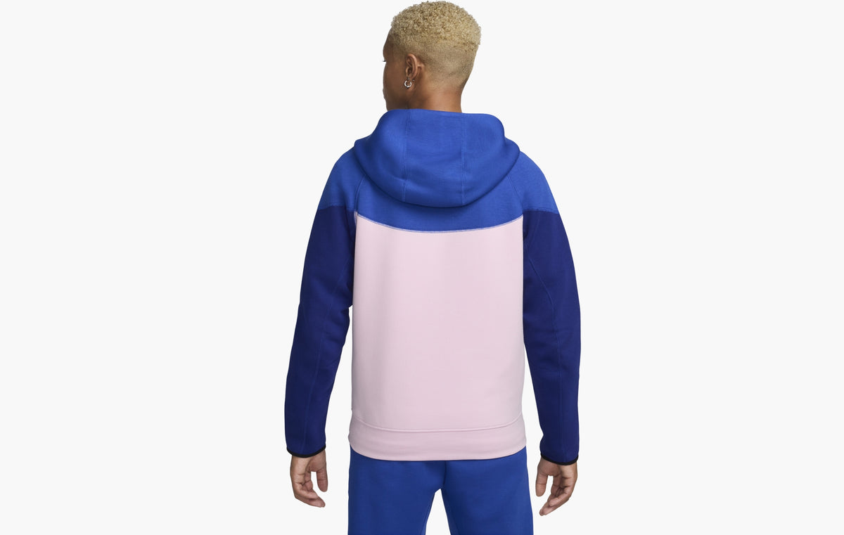 Sportswear Tech Fleece Windrunner Full Zip Hoodie "Game Royal/Pink Foam/Hyper Pink"