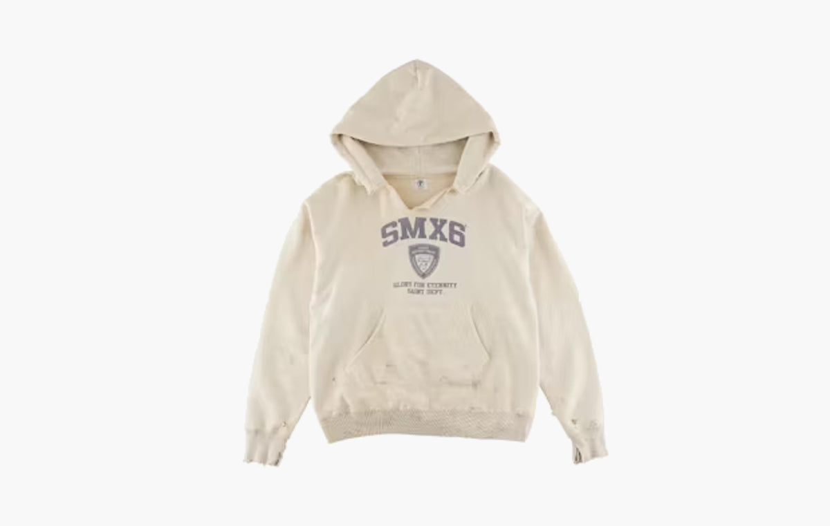 Saint Mxxxxxx x Shermer Academy NYPD Hoodie "Vintage Grey"