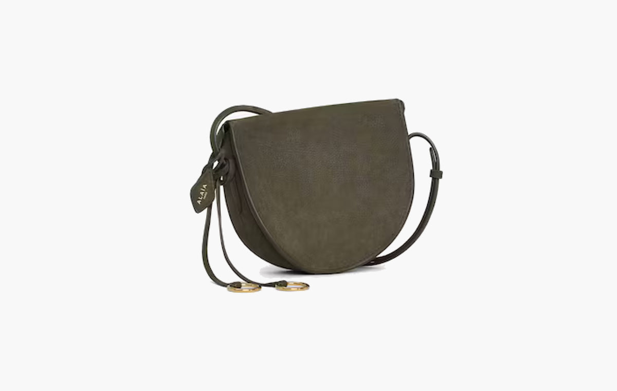 Nububck Leather Belt Bag "Khaki"