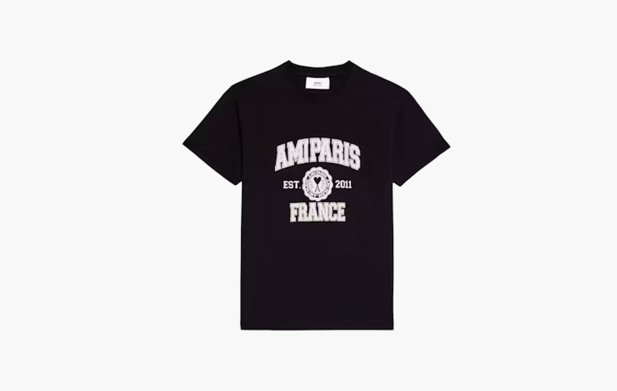 Ami Paris France T-Shirt "Black/White"