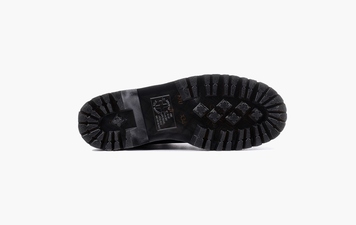 Jadon Platform Boots "Black Smooth Leather"