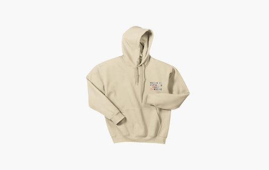 Birds in The Trap Eagle Hoodie "Beige"