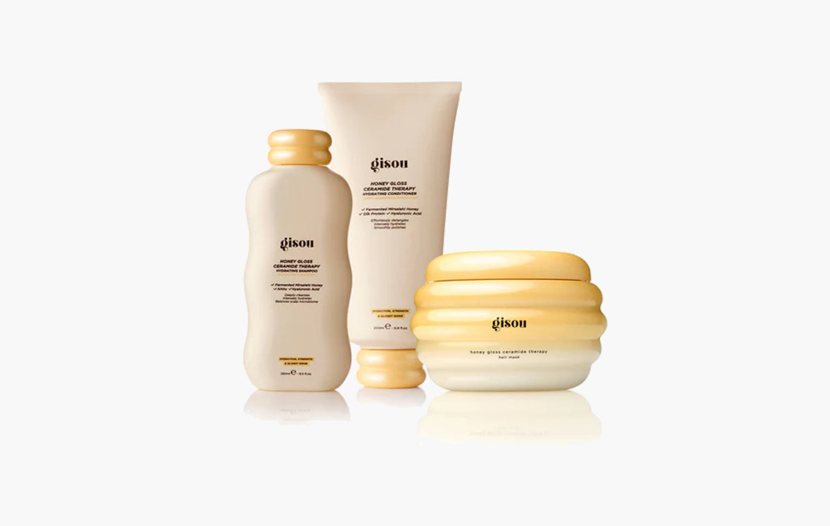 Honey Gloss Hair Wash Trio