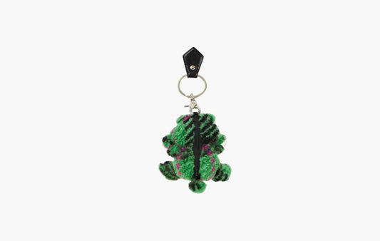 Teddy Charm "Green Tartan"