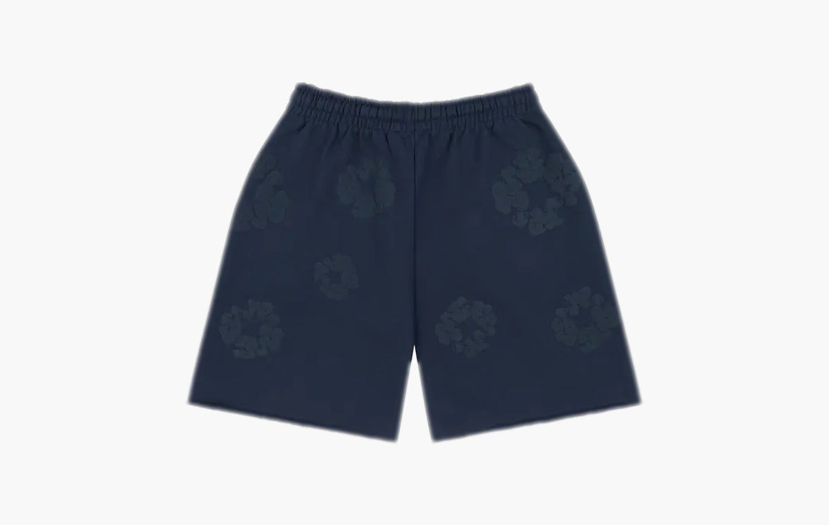 Mono Cotton Wreath Sweatshorts "Navy"