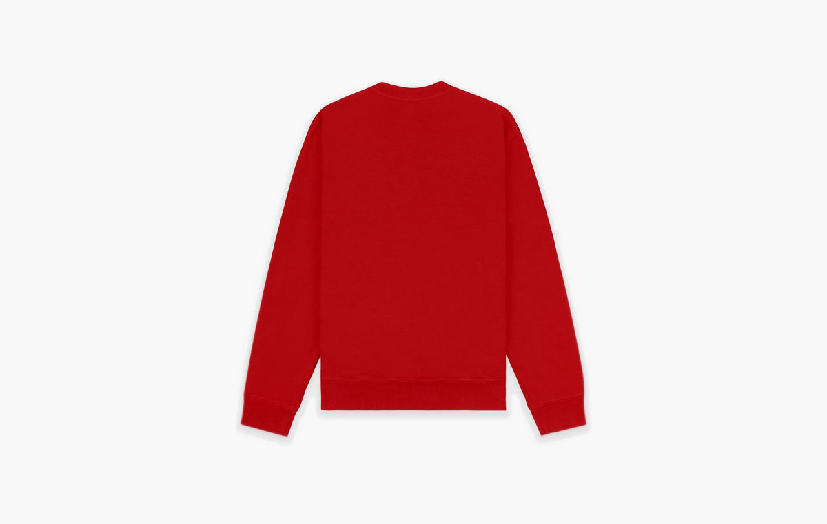 S&R Ivy Crewneck "Ruby/Navy"