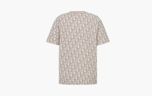 Oblique T-shirt "Beige"