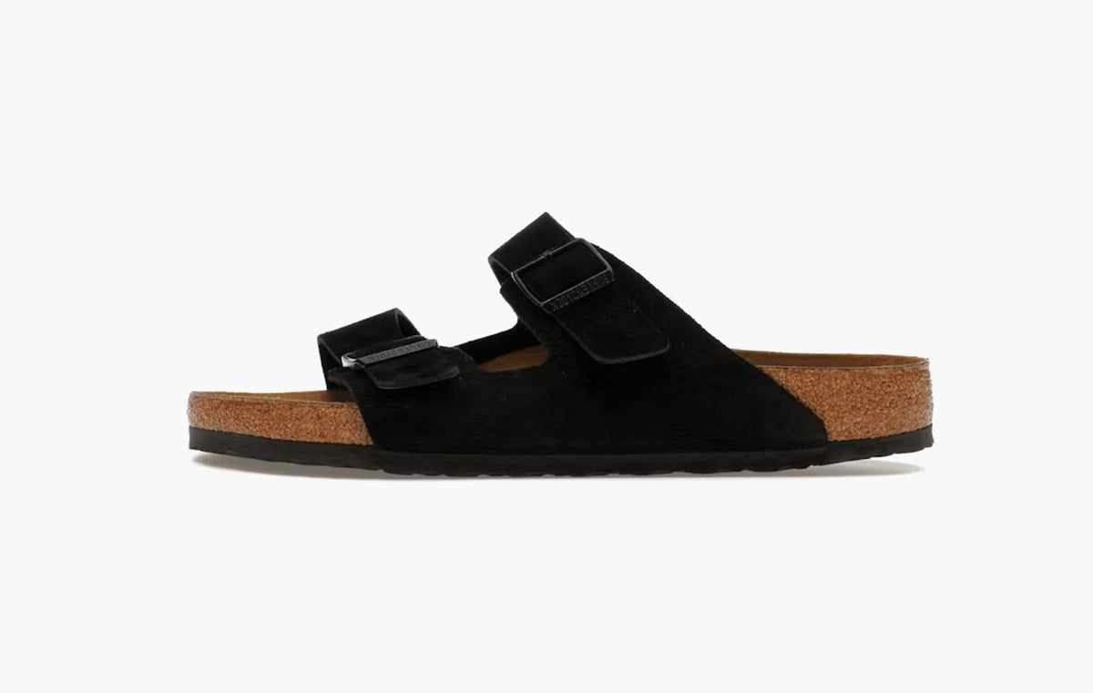 Arizona Soft Footbed Suede "Black"