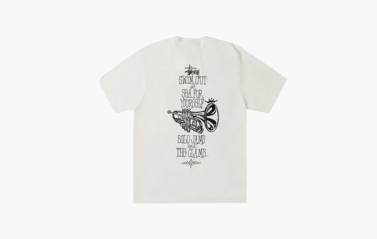 Swim Out Tee Pigment Dyed "Natural"
