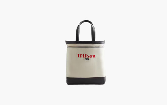 Leather Trimmed Do All Tote "White Alyssum"