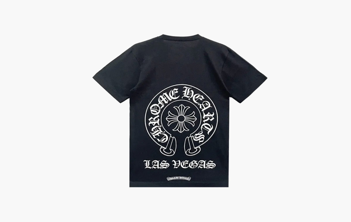 Horse Shoe Logo Pocket T- Shirt Las Vegas "Black"