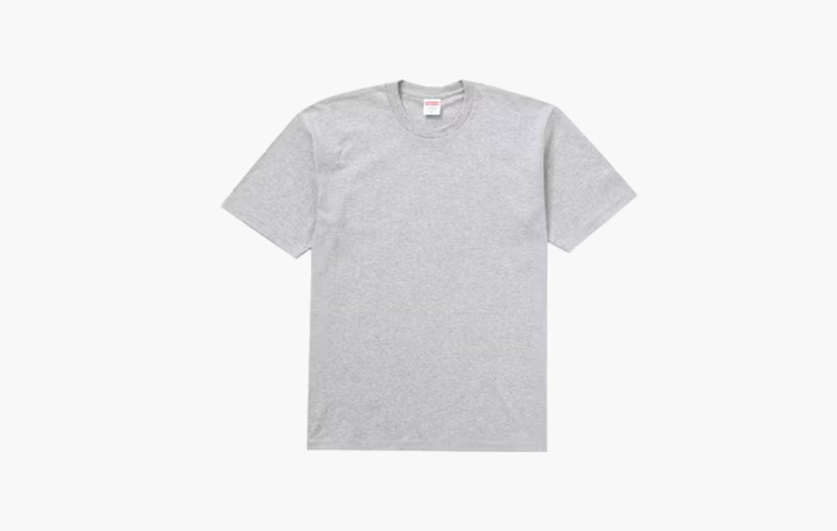 Backwards Tee "Heather Grey"
