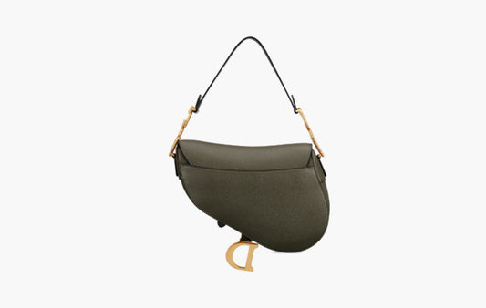 Saddle Bag With Strap "Olive Taupe"