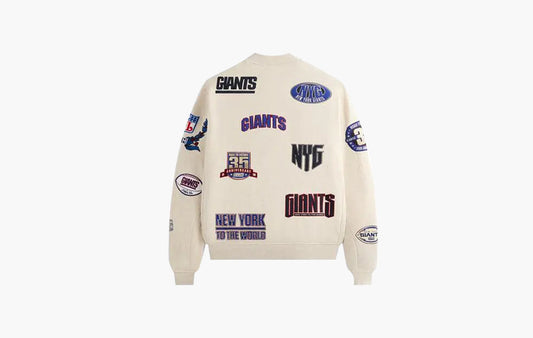 For The NFL New York Giants Marvin Bomber Jacket "Sandrift"