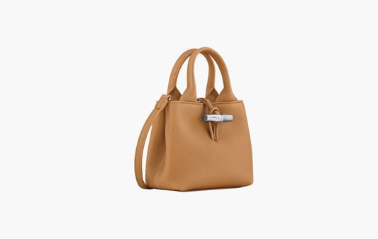 Le Roseau XS Handbag Leather "Walnut"