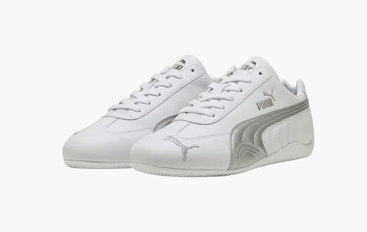 Speedcat Leather "White Silver"