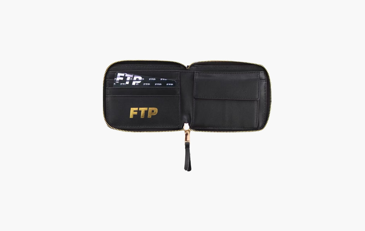 Dimension Logo Leather Wallet "Black"