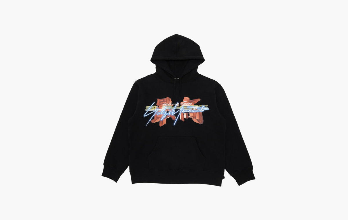 Yohji Yamamoto x TEKKEN Hooded Sweatshirt "Black"