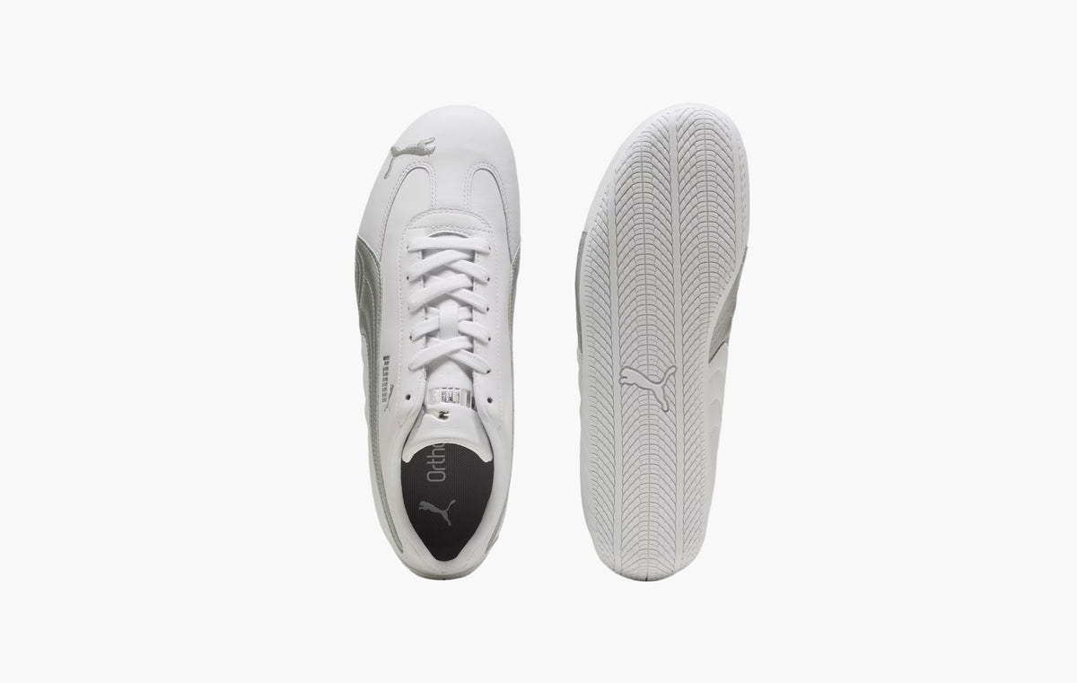 Speedcat Leather "White Silver"