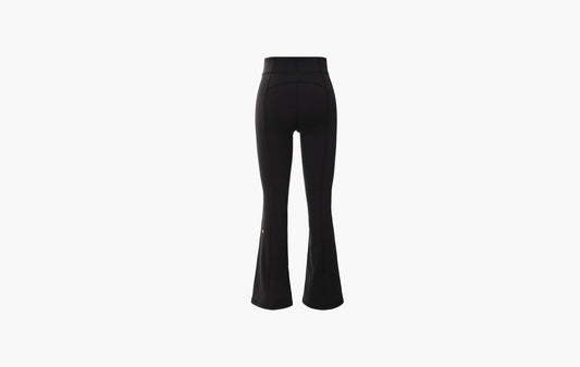 Define Luon High-Rise Flared Pant Zip-Front "Black"