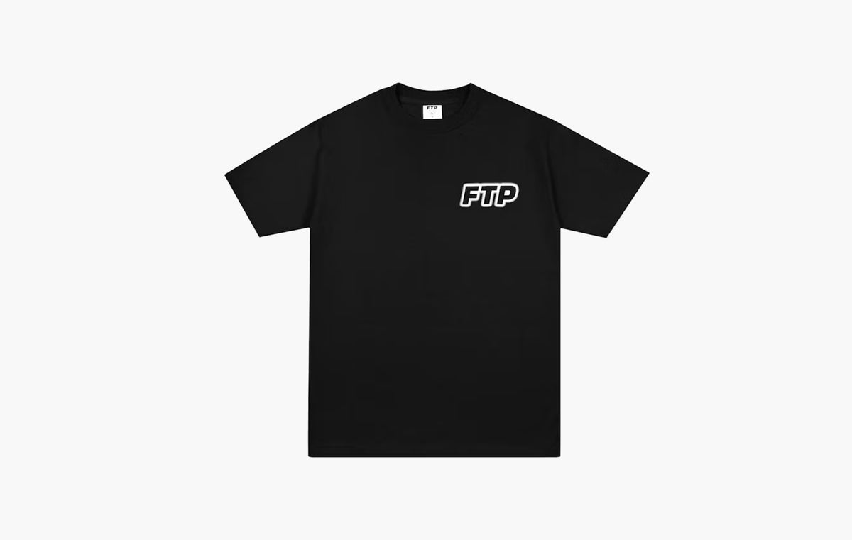 Outer Glow Logo Tee "Black"