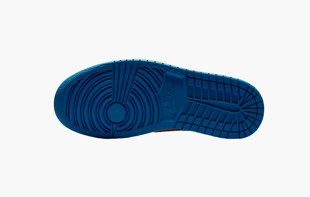 Jordan 1 Retro Low OG SP "Fragment x Travis Scott Sail Military Blue"