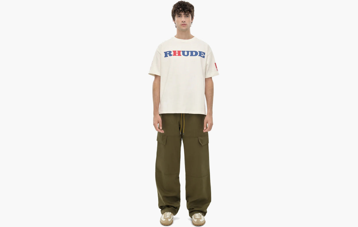 Racing Tee "VTG White"