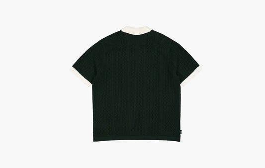 Knit Polo "Green Night"