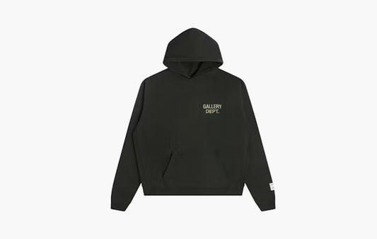 90's Logo Hoodie "Vintage Black"