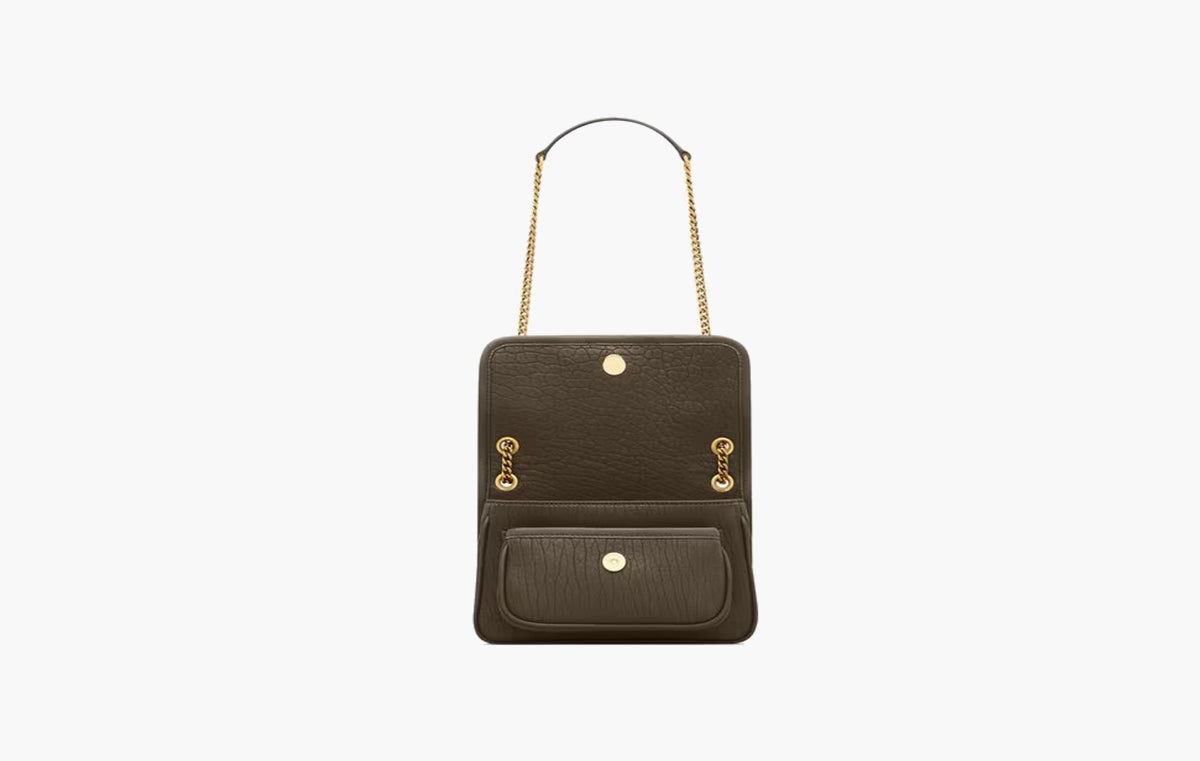 Niki Mini in Grained Lambskin "Olive"