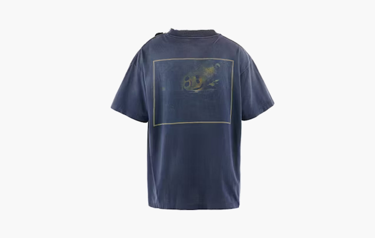 Saint Michael x Cactus Plant Flea Market STAR Tee "Navy"