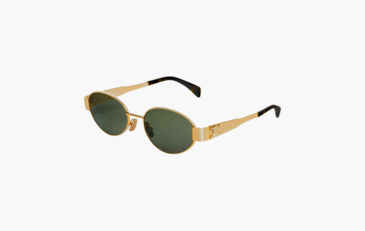 Triomphe Metal 01 Sunglasses In Metal Rose Gold