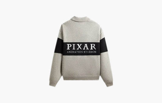 Disney For Pixar Nelson Rugby Sweater "Light Heather Grey"