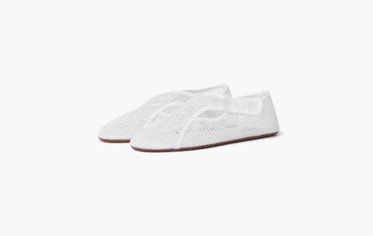 Fishing Net Slippers "Optic White"