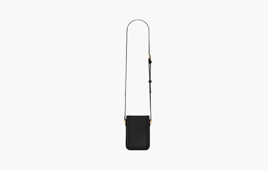 Solferino Mini Bag In Smooth Leather "Black/Gold"