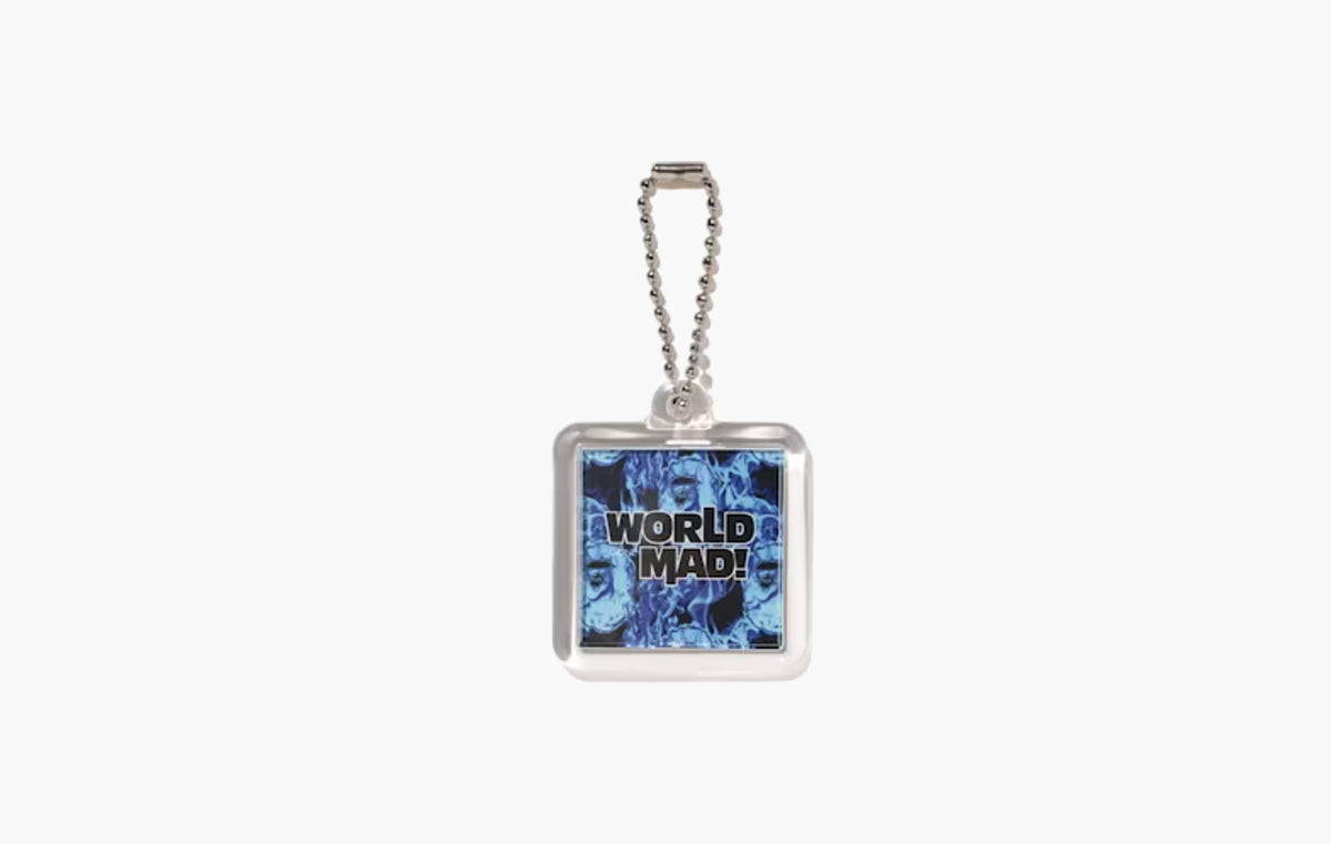 Flame Keychain "Blue"