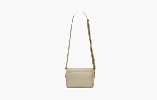 Niki Small Messenger In Nylon "Grey Hay"