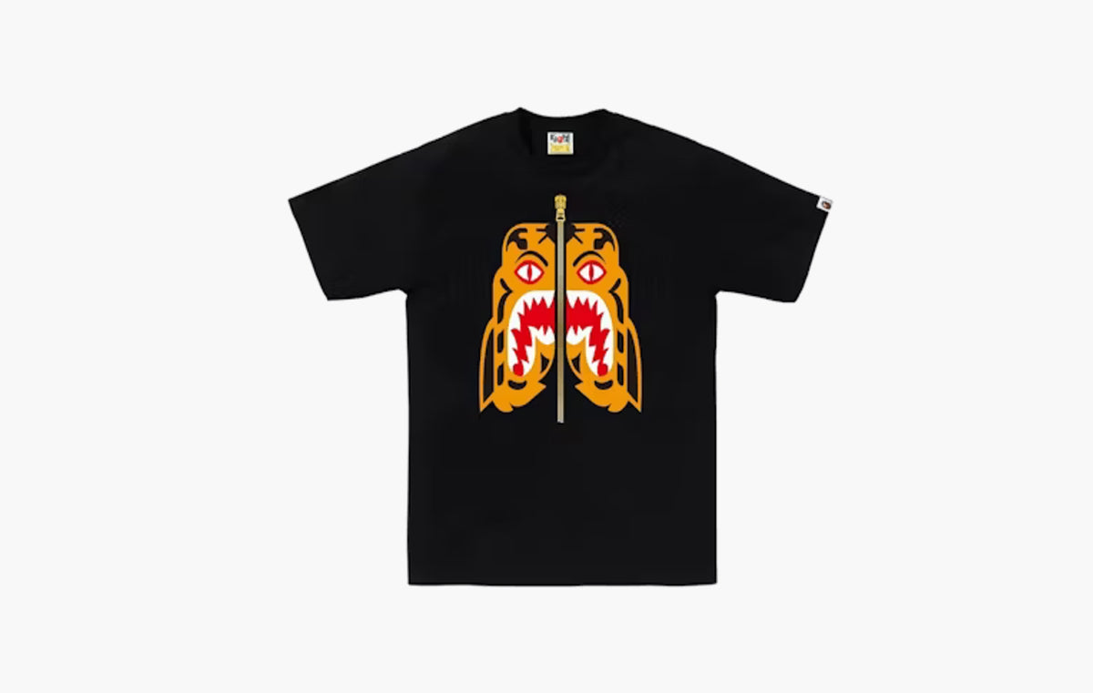 BAPE Colors Tiger Tee "Black"