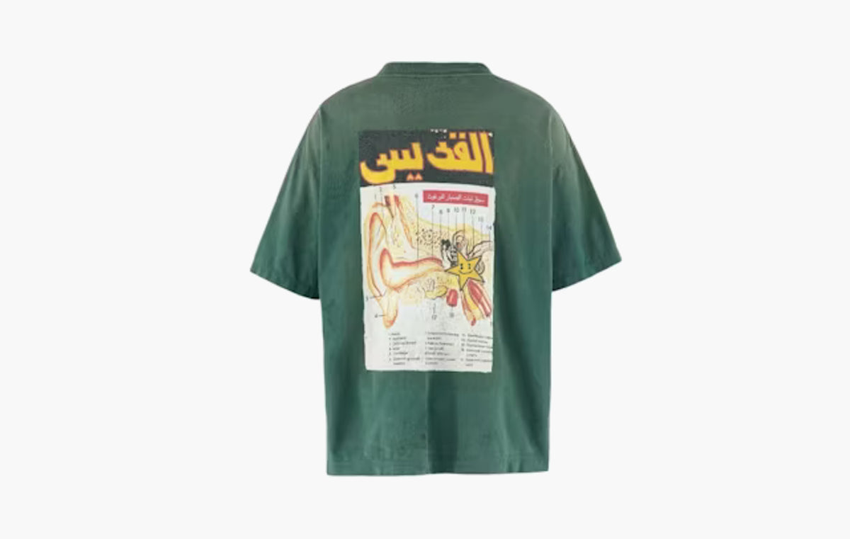 Saint Michael x Cactus Plant Flea Market LOVE OF SNT Tee "Green"