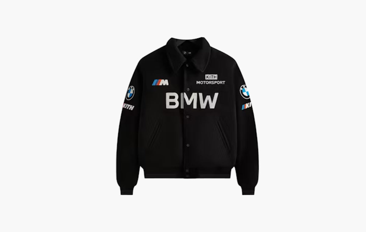 Wool Coaches Jacket "Black"