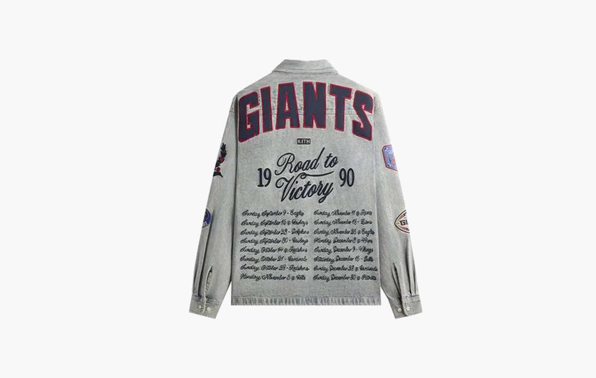For The NFL New York Giants Denim Henson Shirt "Cameron Wash"