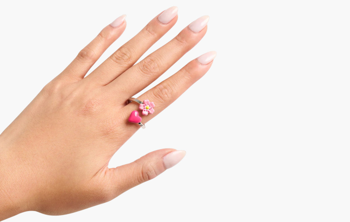 Fleur Rose Wrap Ring