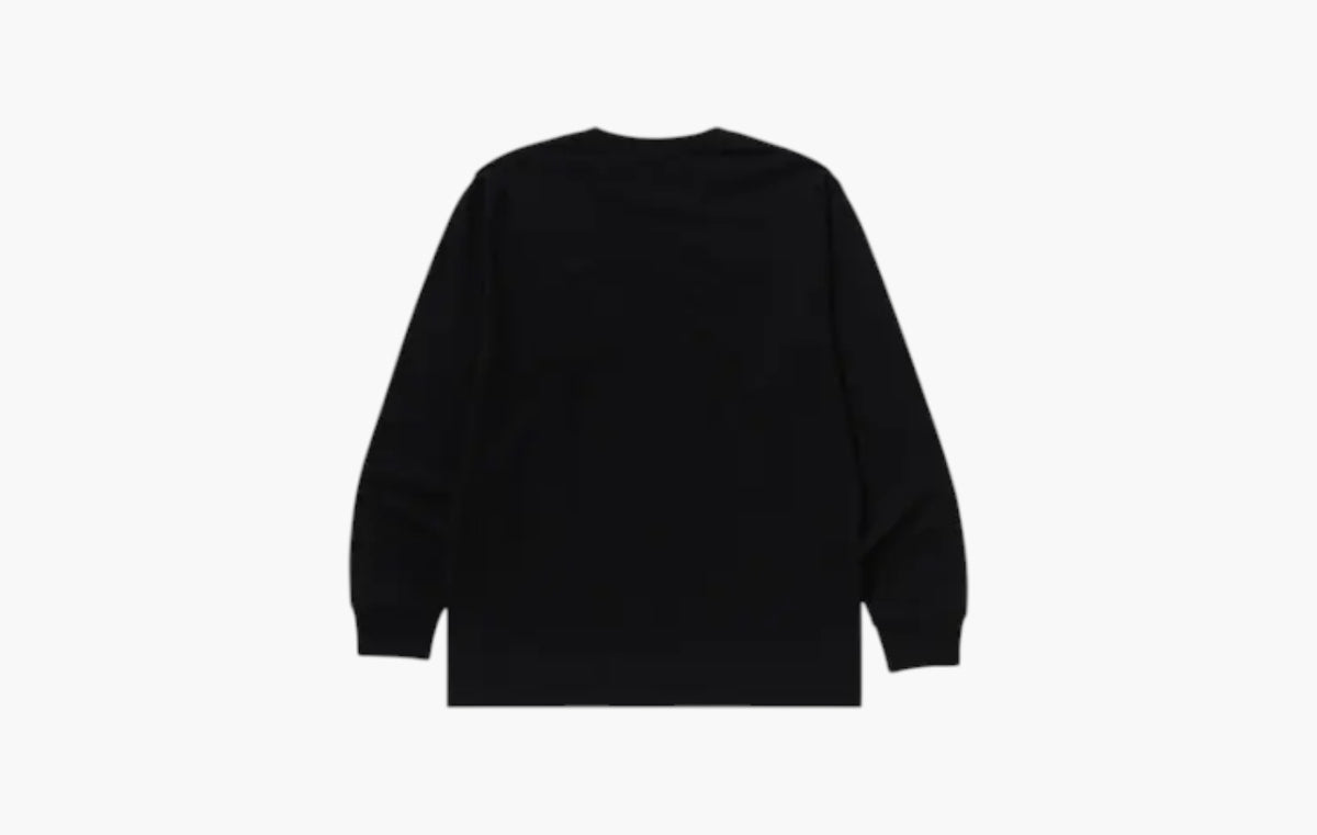 BAPE College Long-Sleeve Tee "Black"